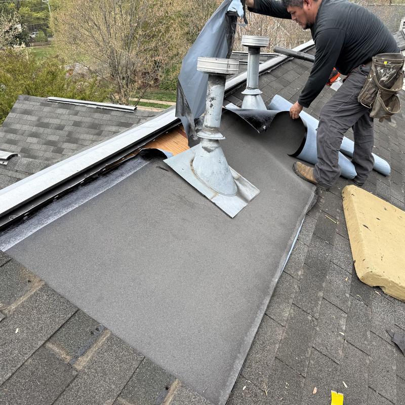 Ridge Vent Leak Repair & Deck Replacement Charlotte Roof Service project photo 3