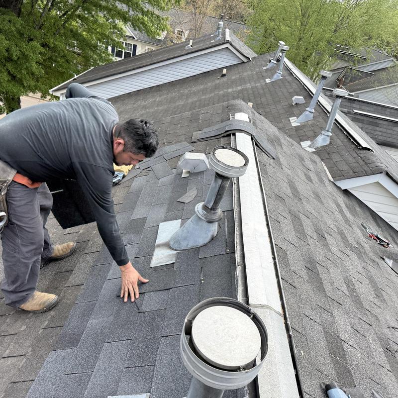 Ridge Vent Leak Repair & Deck Replacement Charlotte Roof Service project photo 5