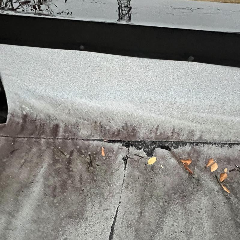 Charlotte, NC Flat Roof Leak Inspection. This old torch project photo 4