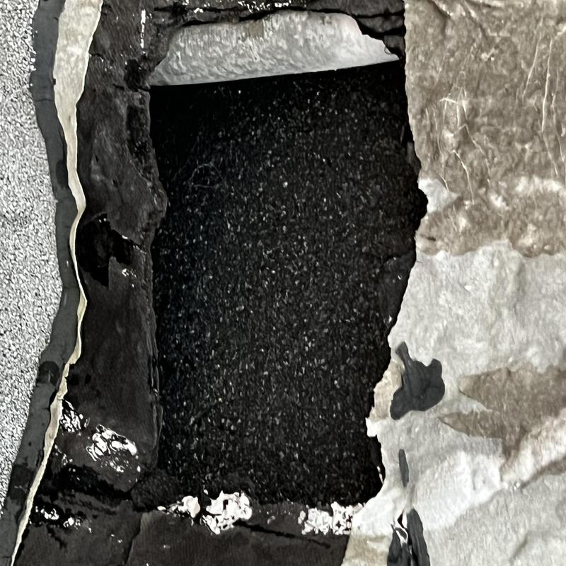 Charlotte, NC Flat Roof Leak Inspection. This old torch project photo 5