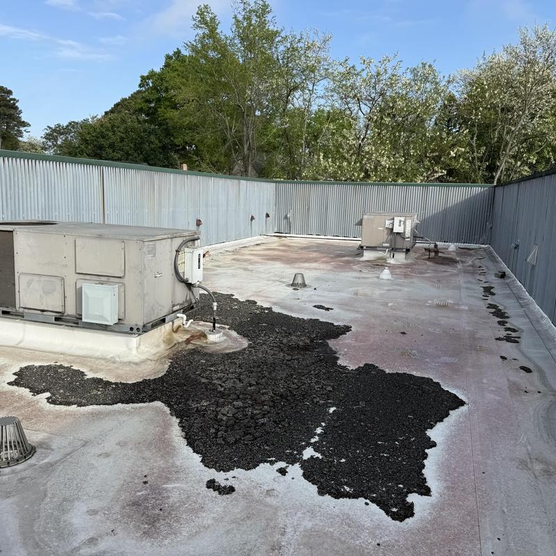 TPO Roof Leak Inspection & Parapet Wall Deficiencies Rock Hill, SC project photo 2