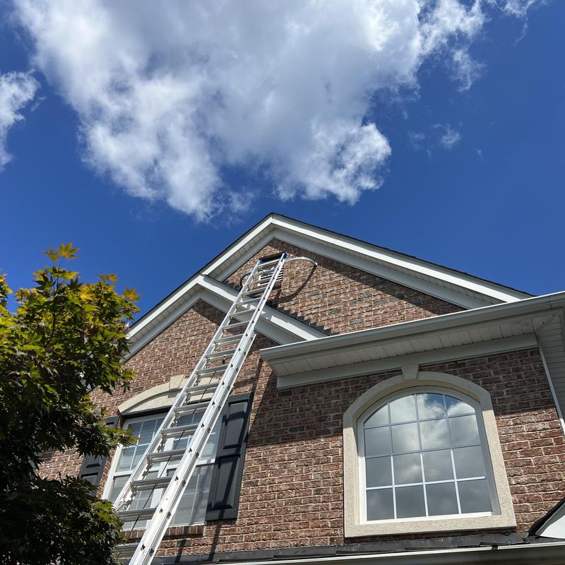 Waxhaw, NC Roof Repair - upper gable fascia metal came project photo 3